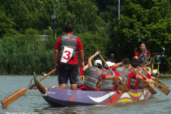 New York,  The Hong Kong Dragon Boat Festival in New York is an annual sporting and multicultural event held in August on Meadow Lake in Flushing Meadows Corona Park in Queens, New York to celebrate the fifth moon (or the fifth month) of the lunar calendar.  The festival hosts over 120 dragon boat teams from across North America, making it one of the largest dragon boat festivals in the United States.
