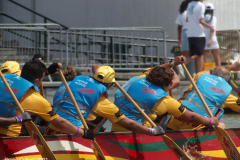 New York,  The Hong Kong Dragon Boat Festival in New York is an annual sporting and multicultural event held in August on Meadow Lake in Flushing Meadows Corona Park in Queens, New York to celebrate the fifth moon (or the fifth month) of the lunar calendar.  The festival hosts over 120 dragon boat teams from across North America, making it one of the largest dragon boat festivals in the United States.