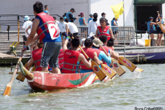 New York,  The Hong Kong Dragon Boat Festival in New York is an annual sporting and multicultural event held in August on Meadow Lake in Flushing Meadows Corona Park in Queens, New York to celebrate the fifth moon (or the fifth month) of the lunar calendar.  The festival hosts over 120 dragon boat teams from across North America, making it one of the largest dragon boat festivals in the United States.