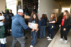 BOLD
Food Pick Up
Staten Island, NY
Friday, April 09, 2022

For Credit:  Mary DiBiase Blaich

Today, the BOLD 2022 came to a conclusion.  The boxes of food picked up yesterday were driven to Monsignor Farrell HS at 7 AM this morning.  They were unloaded by volunteers that included Notre Dame Club members, High School Students, union members, and members of our local community.  Later this morning, the designated charities will pick up their food for their food pantries.