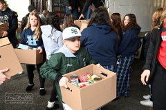 BOLD
Food Pick Up
Staten Island, NY
Friday, April 09, 2022

For Credit:  Mary DiBiase Blaich

Today, the BOLD 2022 came to a conclusion.  The boxes of food picked up yesterday were driven to Monsignor Farrell HS at 7 AM this morning.  They were unloaded by volunteers that included Notre Dame Club members, High School Students, union members, and members of our local community.  Later this morning, the designated charities will pick up their food for their food pantries.