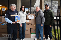 BOLD
Food Pick Up
Staten Island, NY
Friday, April 09, 2022

For Credit:  Mary DiBiase Blaich

Today, the BOLD 2022 came to a conclusion.  The boxes of food picked up yesterday were driven to Monsignor Farrell HS at 7 AM this morning.  They were unloaded by volunteers that included Notre Dame Club members, High School Students, union members, and members of our local community.  Later this morning, the designated charities will pick up their food for their food pantries.