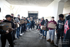 BOLD
Food Pick Up
Staten Island, NY
Friday, April 09, 2022

For Credit:  Mary DiBiase Blaich

Today, the BOLD 2022 came to a conclusion.  The boxes of food picked up yesterday were driven to Monsignor Farrell HS at 7 AM this morning.  They were unloaded by volunteers that included Notre Dame Club members, High School Students, union members, and members of our local community.  Later this morning, the designated charities will pick up their food for their food pantries.