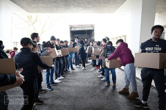 BOLD
Food Pick Up
Staten Island, NY
Friday, April 09, 2022

For Credit:  Mary DiBiase Blaich

Today, the BOLD 2022 came to a conclusion.  The boxes of food picked up yesterday were driven to Monsignor Farrell HS at 7 AM this morning.  They were unloaded by volunteers that included Notre Dame Club members, High School Students, union members, and members of our local community.  Later this morning, the designated charities will pick up their food for their food pantries.