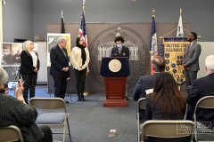BOLD
Boro Hall
Staten Island, NY
Monday, March 14, 2022

For Credit:  Mary DiBiase Blaich

A Press Conference was held at Staten. Island’s Boro Hall on Wednesday, March 16, 2022.  The conference was to support the University of Notre Dame Alumni Club’s Bread of Life Food Drive (BOLD) in the Public and Catholic High Schools of Staten Island.  Boro President Vito Fossella and Staten Island District Attorney Michael McMahon invited all the principals plus a student each from both High Schools and Intermediate Schools from Staten Island.  The BOLD is in its 31 year and is recognized as the largest food collection of its kind. Joseph Delaney is the BOLD Director.