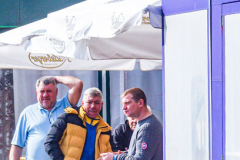 Russian and Ukrainian residents as well as other Slavic nationalities came together to protest the Russian War on Ukraine at Brighton Beach, Brooklyn. 

New York City has the largest Ukrainian, Russian and Slavic concentrated population in one area with in the United States. 
Sunday, March 6, 2022. (C) Bianca Otero