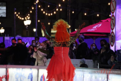 Milk saying good bye to everyone that came out to Bryant Park, New York City on 12 Jan 2022
Photo by Manoli Figetakis