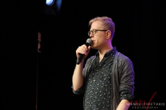 Anthony Repp singing on the stage at The Manhattan Center in New York, NY, July 8, 2022.