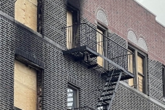 Nine injured after three-alarm fire engulfs Bronx apartments 

Firefighters fought fire on the 3rd, 4th and 5th floor of 957 Woodycrest Ave. in the Bronx on Sunday afternoon. 

Eight firefighters were injured when flames tore through an apartment building in the Bronx on Sunday afternoon. 
Fire Department sources said the three-alarm tempest broke out at about noon on March 21 inside the fifth-floor of 957 Woodycrest Ave. in Highbridge. 

According to the FDNY, the blaze began on the fifth floor and quickly extended to the sixth-floor, prompting a third-alarm response that brought a total of 138 firefighters from 33 units to the scene. 

Firefighters fought fire on the 3rd, 4th and 5th floor of 957 Woodycrest Avenue on Sunday afternoon. 
Scores of residents inside the home were safely evacuated. One individual was brought to a local hospital for treatment of injuries suffered in the fire. 
The eight firefighters were also treated at local hospitals for injuries they sustained while battling the blaze. 

Firefighters brought the inferno under control at about 1:36 p.m. on March 21. The cause is now being investigated by the FDNY marshals.