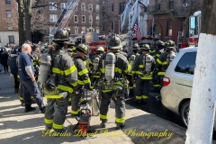 FDNY: 1 dead, 5 firefighters injured in 3-alarm fire in the Bronx. 

One person was killed and five firefighters were injured in a three-alarm fire in the Bronx Tuesday, according to the FDNY. 

The FDNY says the fire started around 12:24 p.m. on 64 W. 165 St.  
They say the flames started on the fourth floor of the building through the plumbing pipes.  

Authorities have not yet released the man's identity. 

A total of 33 units, including 138 fire and EMS members, were on the scene. The fire is under control at this time.  

The cause of the fire is under investigation, according to officials.