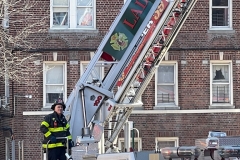 FDNY: 1 dead, 5 firefighters injured in 3-alarm fire in the Bronx. 

One person was killed and five firefighters were injured in a three-alarm fire in the Bronx Tuesday, according to the FDNY. 

The FDNY says the fire started around 12:24 p.m. on 64 W. 165 St.  
They say the flames started on the fourth floor of the building through the plumbing pipes.  

Authorities have not yet released the man's identity. 

A total of 33 units, including 138 fire and EMS members, were on the scene. The fire is under control at this time.  

The cause of the fire is under investigation, according to officials.