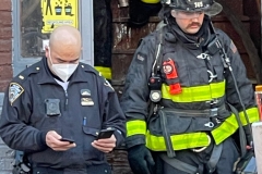 FDNY: 1 dead, 5 firefighters injured in 3-alarm fire in the Bronx. 

One person was killed and five firefighters were injured in a three-alarm fire in the Bronx Tuesday, according to the FDNY. 

The FDNY says the fire started around 12:24 p.m. on 64 W. 165 St.  
They say the flames started on the fourth floor of the building through the plumbing pipes.  

Authorities have not yet released the man's identity. 

A total of 33 units, including 138 fire and EMS members, were on the scene. The fire is under control at this time.  

The cause of the fire is under investigation, according to officials.