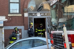 FDNY: 1 dead, 5 firefighters injured in 3-alarm fire in the Bronx. 

One person was killed and five firefighters were injured in a three-alarm fire in the Bronx Tuesday, according to the FDNY. 

The FDNY says the fire started around 12:24 p.m. on 64 W. 165 St.  
They say the flames started on the fourth floor of the building through the plumbing pipes.  

Authorities have not yet released the man's identity. 

A total of 33 units, including 138 fire and EMS members, were on the scene. The fire is under control at this time.  

The cause of the fire is under investigation, according to officials.