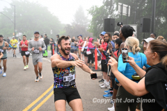 May 21, 2022: The 2022 RBC Brooklyn Half is held in Brooklyn, NY. This is the course around Mile 3.5 and Mile 7, on the south end of Prospect Park. (Photo by Jon Simon)