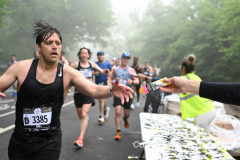 May 21, 2022: The 2022 RBC Brooklyn Half is held in Brooklyn, NY. This is the course around Mile 3.5 and Mile 7, on the south end of Prospect Park. (Photo by Jon Simon)