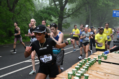 May 21, 2022: The 2022 RBC Brooklyn Half is held in Brooklyn, NY. This is the course around Mile 3.5 and Mile 7, on the south end of Prospect Park. (Photo by Jon Simon)
