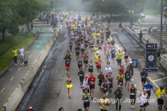 May 21, 2022: The 2022 RBC Brooklyn Half is held in Brooklyn, NY. This is the course around Mile 3.5 and Mile 7, on the south end of Prospect Park. (Photo by Jon Simon)