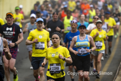 May 21, 2022: The 2022 RBC Brooklyn Half is held in Brooklyn, NY. This is the course around Mile 3.5 and Mile 7, on the south end of Prospect Park. (Photo by Jon Simon)