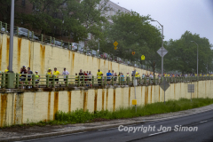 May 21, 2022: The 2022 RBC Brooklyn Half is held in Brooklyn, NY. This is the course around Mile 3.5 and Mile 7, on the south end of Prospect Park. (Photo by Jon Simon)