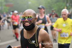 May 21, 2022: The 2022 RBC Brooklyn Half is held in Brooklyn, NY. This is the course around Mile 3.5 and Mile 7, on the south end of Prospect Park. (Photo by Jon Simon)