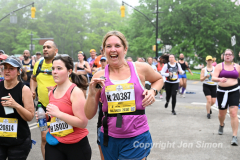 May 21, 2022: The 2022 RBC Brooklyn Half is held in Brooklyn, NY. This is the course around Mile 3.5 and Mile 7, on the south end of Prospect Park. (Photo by Jon Simon)