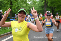 May 21, 2022: The 2022 RBC Brooklyn Half is held in Brooklyn, NY. This is the course around Mile 3.5 and Mile 7, on the south end of Prospect Park. (Photo by Jon Simon)