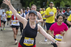 May 21, 2022: The 2022 RBC Brooklyn Half is held in Brooklyn, NY. This is the course around Mile 3.5 and Mile 7, on the south end of Prospect Park. (Photo by Jon Simon)