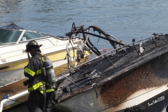 Multiple Boats go up in a blaze in a Sheepshead Bay Boat Marina.  Special units were called in to extinguish boats that were engulfed in flames, smoke could be seen for miles as boats burned and at least one capsized while it was moored in it's dock space.   8/14/2020