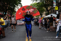 After a two-year hiatus due to COVID-19  the Pride Parade returned to Brooklyn, New York on June 11,  2022.  (Photo by Gabriele Holtermann/Sipa USA)