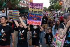 After a two-year hiatus due to COVID-19  the Pride Parade returned to Brooklyn, New York on June 11,  2022.  (Photo by Gabriele Holtermann/Sipa USA)