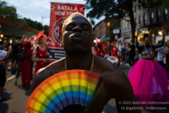 After a two-year hiatus due to COVID-19  the Pride Parade returned to Brooklyn, New York on June 11,  2022.  (Photo by Gabriele Holtermann/Sipa USA)