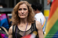 Sirens Women's Motorcycle Club leads the Pride Parade in Brooklyn,  New York on June 11,  2022.  (Photo by Gabriele Holtermann/Sipa USA)