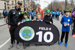 Brooklynites enjoy the return of the St. Patrick's Day Parade in the Park Slope neighborhood of Brooklyn, NY, on Mar. 20, 2022. (Photo by Gabriele Holtermann)