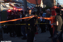 April 12, 2022  New York, Mass shooting on New York City Train. A person dressed in a Neon Green Construction Workers Vest as the train pulled into the station he set off a smoke grenade then proceeded to shoot passengers
16 people injured, 10 shot and 5 in critical condition. The getaway Vehicle was located a few hours later in another part of Brooklyn police shutdown the area until they made sure no explosive devices were found.