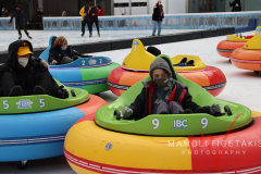 Fun winter activity is fun for all ages at Bryant Park, New York on 27 Jan 2022.