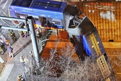 accident on University Avenue in  the Bronx where a bus plunged off the street onto the highway ramp below