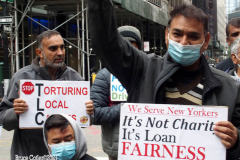 NYC Taxi Cab Driver Hunger Strike Day 8 at City Hall