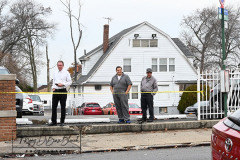 Car Accident
Forest and Bement Avenues
Staten Island, NY
Thursday, December 02, 2021
For Credit:  Mary DiBiase Blaich

An elderly woman drove a red Toyota Venza with Florida license plates through the parking lot property fence of the Staaten Restaurant located at Forest and Bement Avenues in the West Brighton area of Staten Island.  The accident occured shortly before noon today.  The woman then crashed into a Verizon truck on Forest Avenue.  She was placed in an ambulance to be checked out.  Responding were FDNY, NYPD and EMS from Richmond University Hospital.