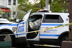 Police responded to a vehicular accident on Sunday evening in Staten Island at the intersection at Forest Avenue and Broadway in West Brighton. The accident involved a NYPD  vehicle plus a livery car and a private vehicle. Several people were injured including police officers. A woman waiting for a bus was struck by the police vehicle and taken to Staten Island University Hospital.