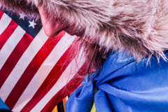 Hundreds of Ukrainians took to Times Square to protest the Russian invasion of the Ukraine and to welcome a protest car rally that started in Brooklyn, New York and ended in the Square.
Together they chanted “Stop Putin’s War” and “Protect Ukrainian Skies” amongst others.
Many fear the unknown and for the worst while attacks and mayhem riddle the Ukraine still. Midtown, Manhattan. Friday, February 25, 2022