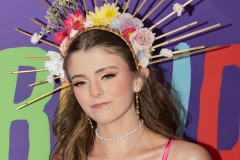 Noah, Generation Drag, attends the red carpet.