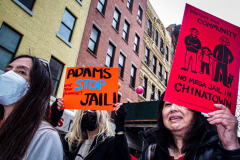 A marching protest, Stop the jail in Chinatown, organized by the Neighbors United Below Canal (NUBC) was held opposing the prospective construction of a new jail in specifically located adjacent to Columbus Park in Chinatown. Residents and long time supporters, key figures and locals all protest against any building which is theorized to be between 20-30 stories high.
The protests are not new and have been an ongoing contingent problem since 2019 when the proposal was passed. 
Amongst those who spoke were U.S. Rep of New York, JERRY NADLER; NUBC Founder, Jan Lee; CCBA’s Raymond Tsang and actress Evelyn Yang.
Sunday, March 20, 2022. (C) Bianca Otero