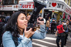 A marching protest, Stop the jail in Chinatown, organized by the Neighbors United Below Canal (NUBC) was held opposing the prospective construction of a new jail in specifically located adjacent to Columbus Park in Chinatown. Residents and long time supporters, key figures and locals all protest against any building which is theorized to be between 20-30 stories high.
The protests are not new and have been an ongoing contingent problem since 2019 when the proposal was passed. 
Amongst those who spoke were U.S. Rep of New York, JERRY NADLER; NUBC Founder, Jan Lee; CCBA’s Raymond Tsang and actress Evelyn Yang.
Sunday, March 20, 2022. (C) Bianca Otero