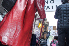 A marching protest, Stop the jail in Chinatown, organized by the Neighbors United Below Canal (NUBC) was held opposing the prospective construction of a new jail in specifically located adjacent to Columbus Park in Chinatown. Residents and long time supporters, key figures and locals all protest against any building which is theorized to be between 20-30 stories high.
The protests are not new and have been an ongoing contingent problem since 2019 when the proposal was passed. 
Amongst those who spoke were U.S. Rep of New York, JERRY NADLER; NUBC Founder, Jan Lee; CCBA’s Raymond Tsang and actress Evelyn Yang.
Sunday, March 20, 2022. (C) Bianca Otero