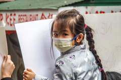 A marching protest, Stop the jail in Chinatown, organized by the Neighbors United Below Canal (NUBC) was held opposing the prospective construction of a new jail in specifically located adjacent to Columbus Park in Chinatown. Residents and long time supporters, key figures and locals all protest against any building which is theorized to be between 20-30 stories high.
The protests are not new and have been an ongoing contingent problem since 2019 when the proposal was passed. 
Amongst those who spoke were U.S. Rep of New York, JERRY NADLER; NUBC Founder, Jan Lee; CCBA’s Raymond Tsang and actress Evelyn Yang.
Sunday, March 20, 2022. (C) Bianca Otero