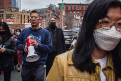 A marching protest, Stop the jail in Chinatown, organized by the Neighbors United Below Canal (NUBC) was held opposing the prospective construction of a new jail in specifically located adjacent to Columbus Park in Chinatown. Residents and long time supporters, key figures and locals all protest against any building which is theorized to be between 20-30 stories high.
The protests are not new and have been an ongoing contingent problem since 2019 when the proposal was passed. 
Amongst those who spoke were U.S. Rep of New York, JERRY NADLER; NUBC Founder, Jan Lee; CCBA’s Raymond Tsang and actress Evelyn Yang.
Sunday, March 20, 2022. (C) Bianca Otero