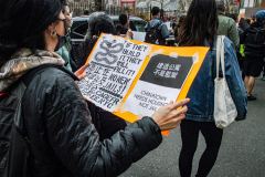 A marching protest, Stop the jail in Chinatown, organized by the Neighbors United Below Canal (NUBC) was held opposing the prospective construction of a new jail in specifically located adjacent to Columbus Park in Chinatown. Residents and long time supporters, key figures and locals all protest against any building which is theorized to be between 20-30 stories high.
The protests are not new and have been an ongoing contingent problem since 2019 when the proposal was passed. 
Amongst those who spoke were U.S. Rep of New York, JERRY NADLER; NUBC Founder, Jan Lee; CCBA’s Raymond Tsang and actress Evelyn Yang.
Sunday, March 20, 2022. (C) Bianca Otero