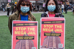 A marching protest, Stop the jail in Chinatown, organized by the Neighbors United Below Canal (NUBC) was held opposing the prospective construction of a new jail in specifically located adjacent to Columbus Park in Chinatown. Residents and long time supporters, key figures and locals all protest against any building which is theorized to be between 20-30 stories high.
The protests are not new and have been an ongoing contingent problem since 2019 when the proposal was passed. 
Amongst those who spoke were U.S. Rep of New York, JERRY NADLER; NUBC Founder, Jan Lee; CCBA’s Raymond Tsang and actress Evelyn Yang.
Sunday, March 20, 2022. (C) Bianca Otero