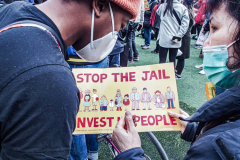 A marching protest, Stop the jail in Chinatown, organized by the Neighbors United Below Canal (NUBC) was held opposing the prospective construction of a new jail in specifically located adjacent to Columbus Park in Chinatown. Residents and long time supporters, key figures and locals all protest against any building which is theorized to be between 20-30 stories high.
The protests are not new and have been an ongoing contingent problem since 2019 when the proposal was passed. 
Amongst those who spoke were U.S. Rep of New York, JERRY NADLER; NUBC Founder, Jan Lee; CCBA’s Raymond Tsang and actress Evelyn Yang.
Sunday, March 20, 2022. (C) Bianca Otero