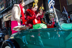 Thousands came out on a beautiful sunny day for the NYC Chinatown Chinese New Year Parade,  Sunday, February 20, 2022 (C) Bianca Otero